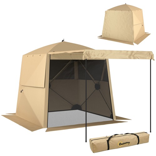Outsunny pop gazebo - up,