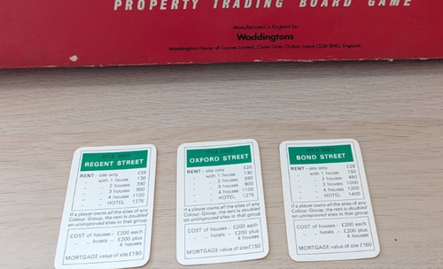 Waddingtons monopoly - waddingtons,