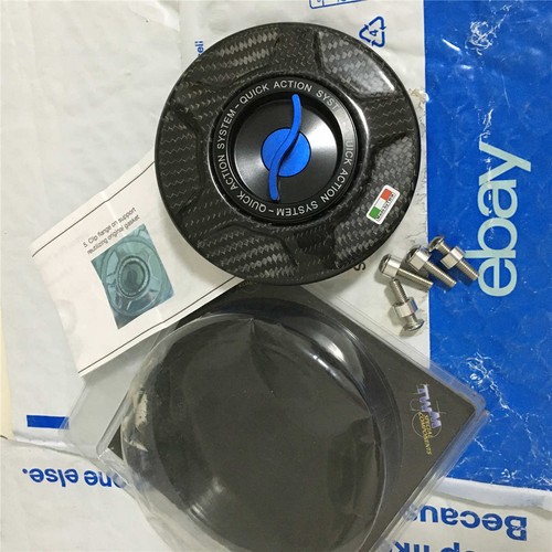 Carbon gas cap fuel tank - carbon,