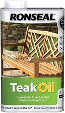 Ronseal teak oil water - oil,