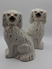 Pair vintage staffordshire - pair,