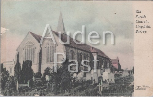 Old parish church lingfield - old,