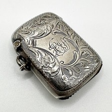 EDWARDIAN VESTA CASE STERLING