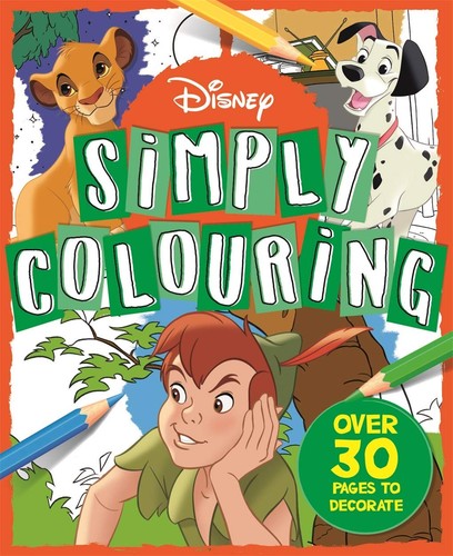 Disney simply colouring by - disney:,