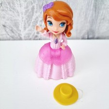 SOFIA THE FIRST Princess Sofia Flower Girl 3" Doll Figure Disney Junior