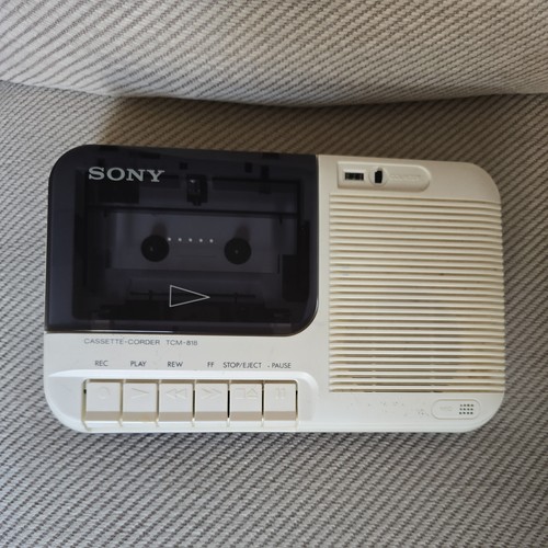 Retro sony tcm 818 - sony, cassette