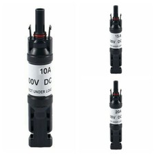 1pc 3Pcs Solar Panel Diode Photovoltaic Fuse Connector 10A  20A