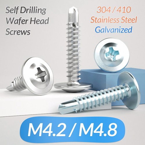 Self drilling wafer head - drilling,