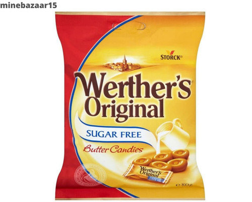 Werther original sugar free - sugar,
