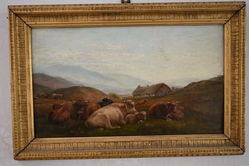 William luker snr - oil, painting
