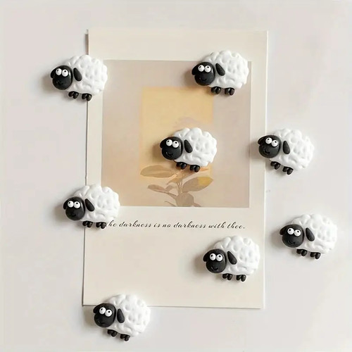 Pcs set magnets sheep - set,