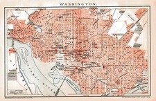 Washington. City Map. 1:39 500