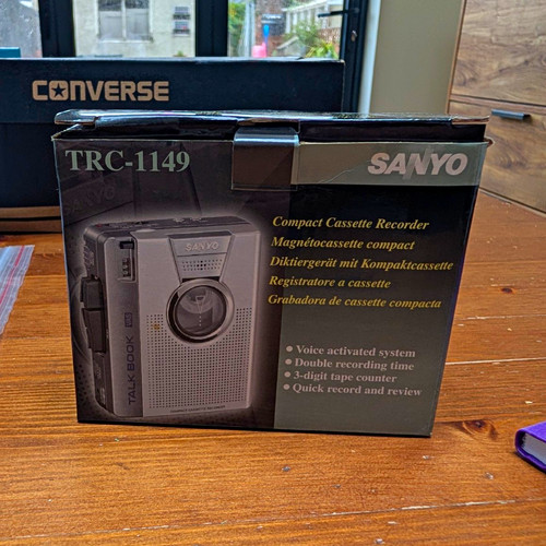 Working vintage sanyo trc - working,