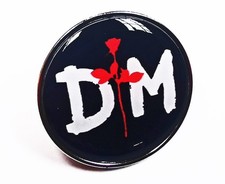 DEPECHE MODE BADGE Red Rose