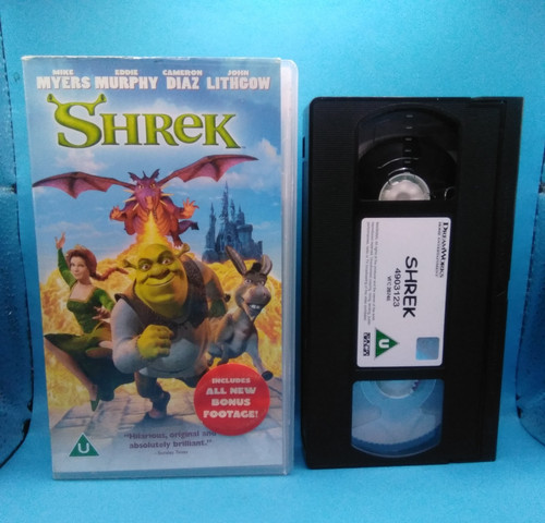 Vhs shrek pal video - pal,