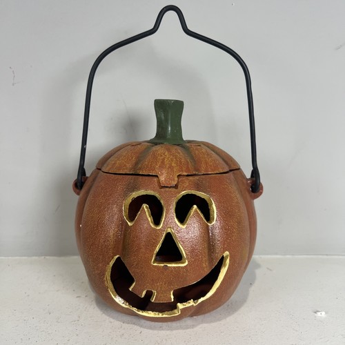 Cast iron pumpkin jack - iron, o