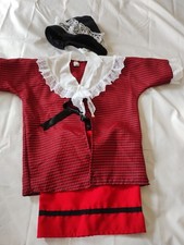Baby Welsh Lady Costume 12-18 months