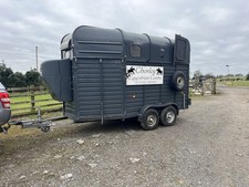 Rice Beaufort Treble Horse Trailer. One Owner From New. Drys Stored.