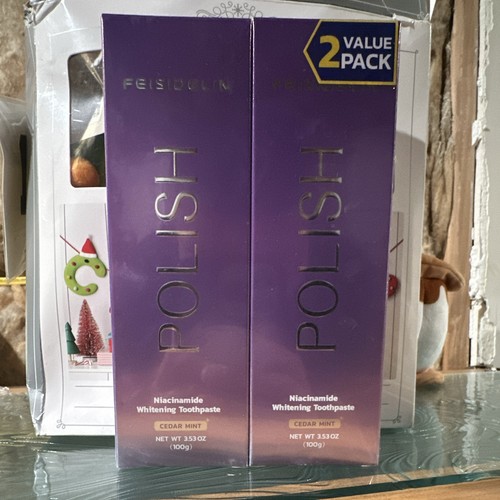Purple whitening toothpaste - purple,