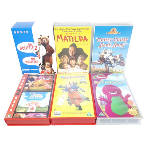 Kids vhs video bundle dr - kids,