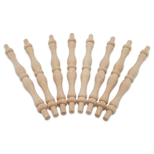 Wooden baluster spindles - wooden,