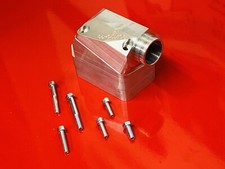 VESPA RALLY PX200E MMW EVOLUTION 28/30MM 2 PIECE CNC ALUMINIUM REED VALVE BLOCK
