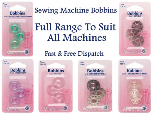 Hemline sewing machine bobbins - hemline,