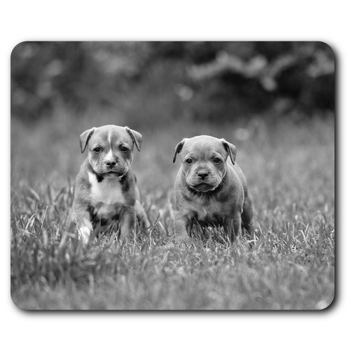 Rectangle mouse mat - mat, bw