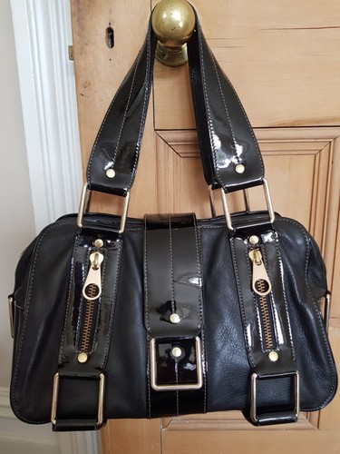 Ted baker black leather and - black,