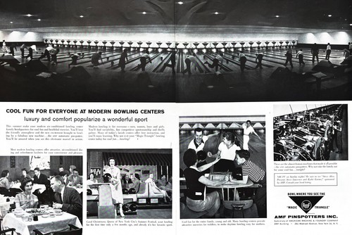 1958 amf bowling genuine - bowling,
