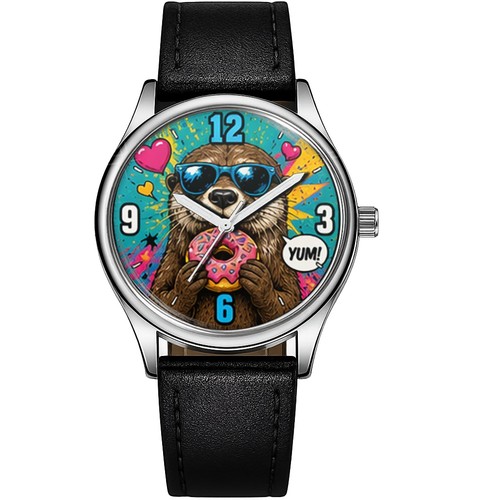 Funny colorful pop animal art - colorful,