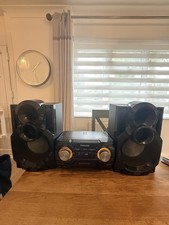 Panasonic SA-AKX400 CD/Radio/AUX Bluetooth Stereo System No Remote