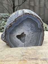 Agate Bookends Large Heavy