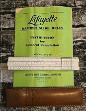 Vintage Lafayette F-340 Bamboo