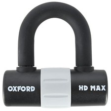 Oxford HD Max Disc Lock Motorcycle Motorbike Security Black