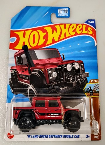 2025 hot wheels red land - red, '15