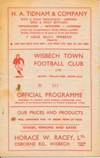 Wisbech Town v Denaby United