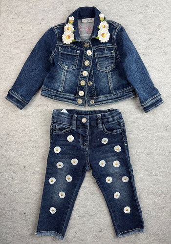 Monnalisa princess daisy denim - daisy,