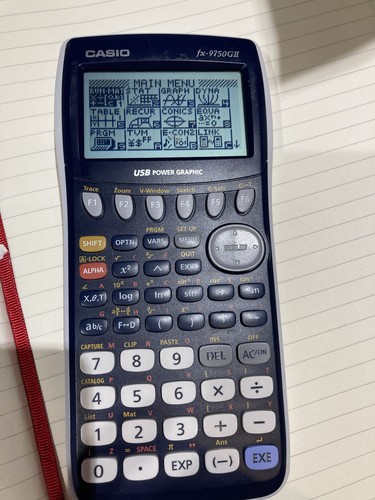 Casio calculator 9750gii - casio,