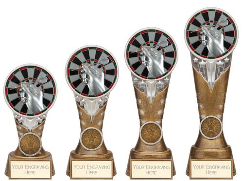 Personalised darts trophy - darts,