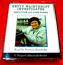 David Cook/J.Bowen Hetty Wainthropp Investigates 2-Tape Audio Patricia Routledge