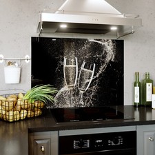 Glass Splashback Kitchen Tile