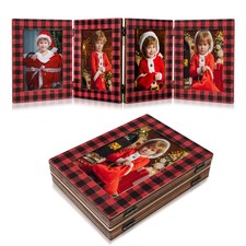 Christmas Photo Frame 4-Hinged