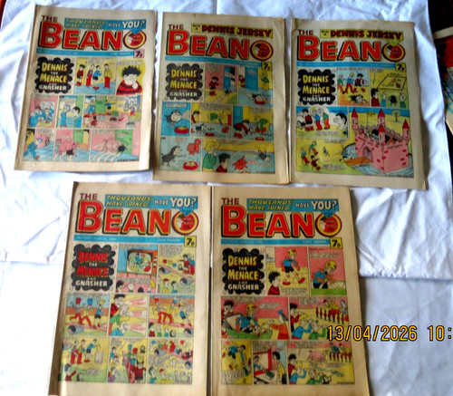 The beano comics dennis - comics, x