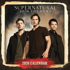 Supernatural Calendar 2026 - Entertainment - Month To View