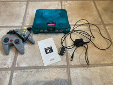 Nintendo N64 Ice Blue Clear