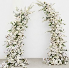 Luxury white floral - white,
