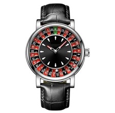 Premuim Roulette Watch With Moving Ball 