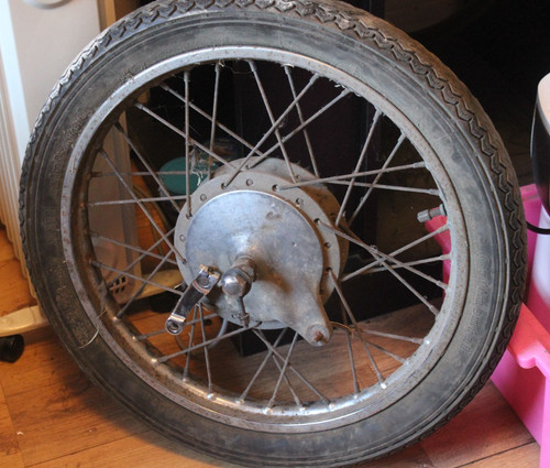 Suzuki b100 rear - suzuki,