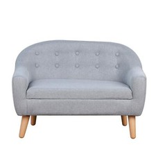 Qaba 2-Seat Kids Sofa, Toddler